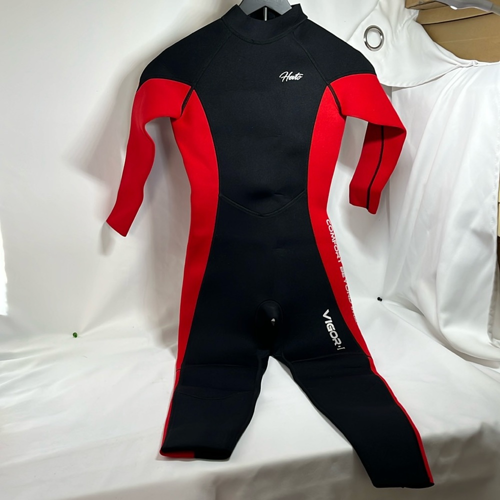 Black and Red Wetsuit